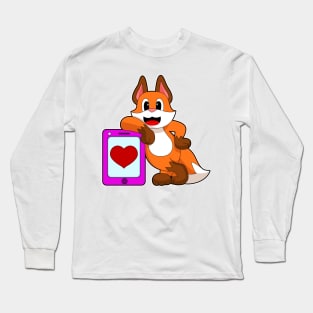 Fox Heart Long Sleeve T-Shirt